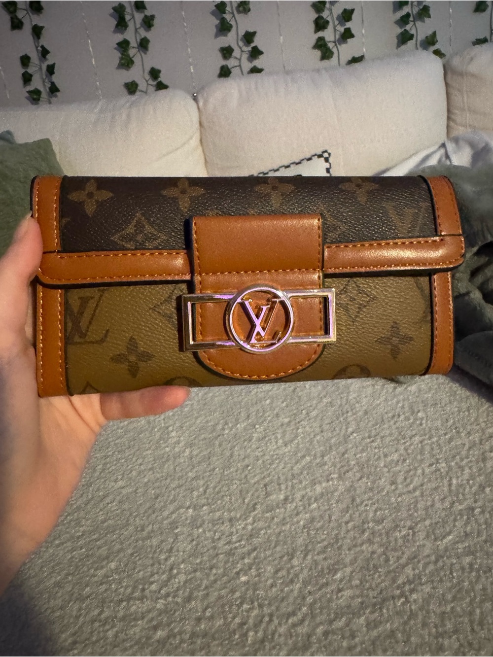 Brown Monogram Clutch Wallet